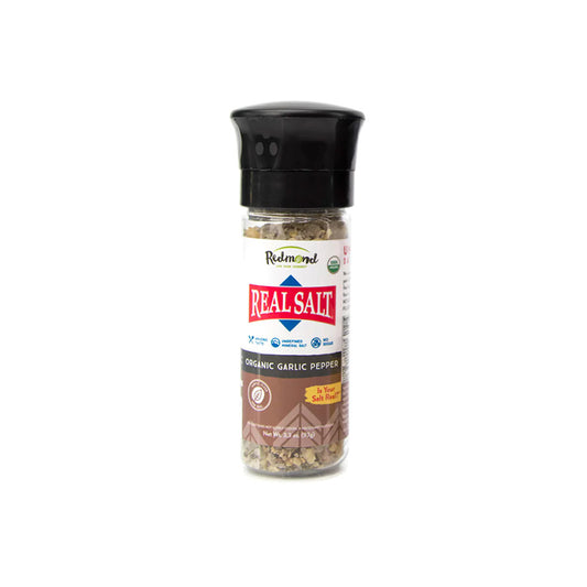 Real Salt - Garlic and Pepper 3.3oz